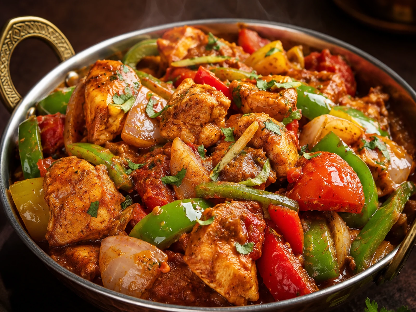 Desi Chicken Karahi at Nawab 7