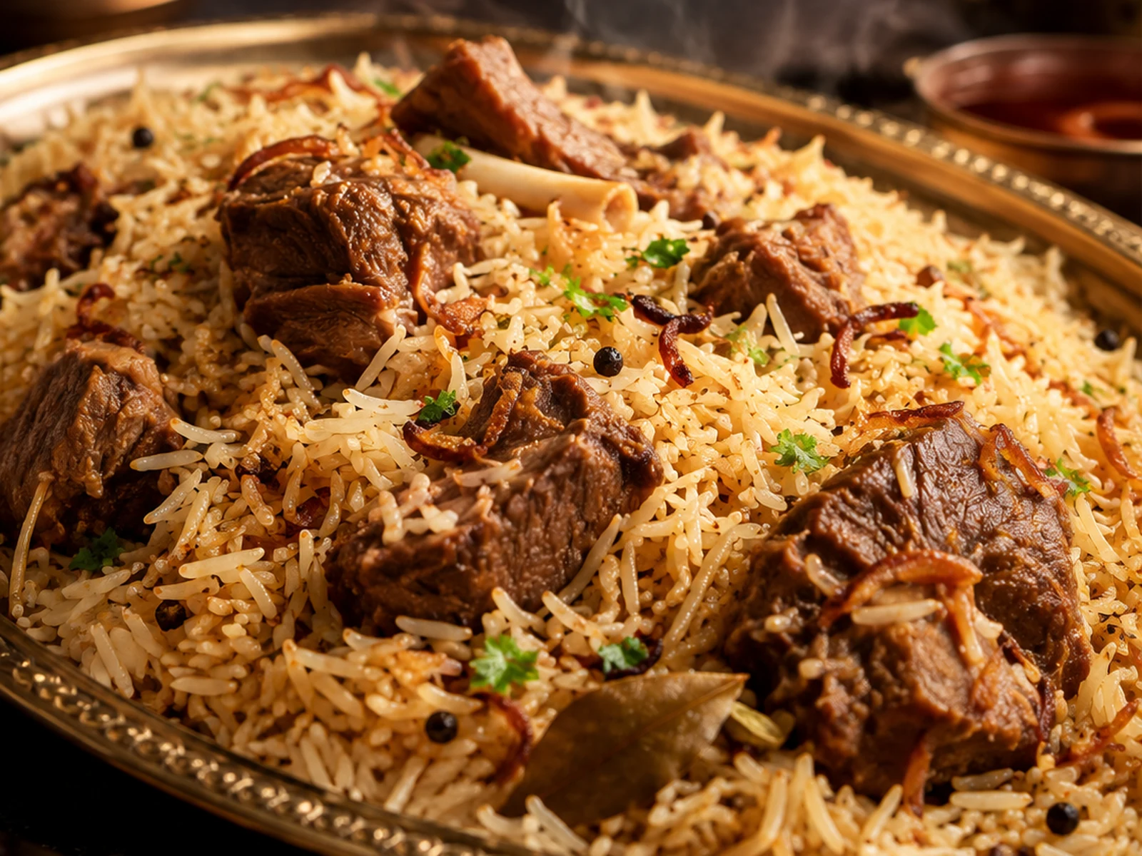 Mutton Pulao at Nawab 7